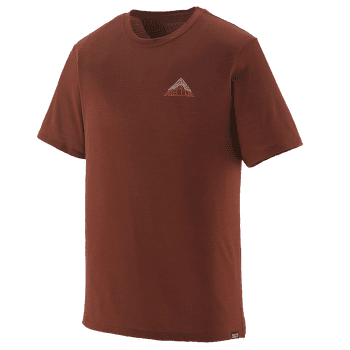 Tričko krátky rukáv Patagonia Capilene® Cool Merino Graphic Shirt Men Driftways: Dried Vanilla