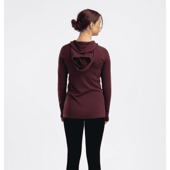 Mikina Aclima WarmWool hoodsweater V2 Women Jet Black