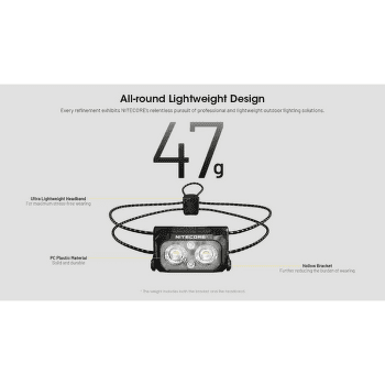 Čelovka Nitecore NU25 MCT UL