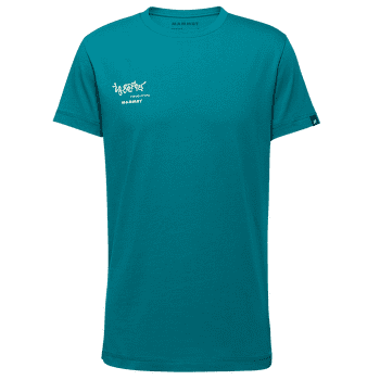 Tričko krátky rukáv Mammut Massone T-Shirt Together Men 40320 deep teal