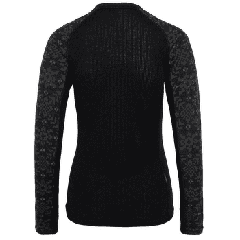 Triko dlouhý rukáv Kari Traa Edith Long Sleeve BLACK