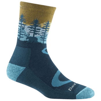 Ponožky Darn Tough Northwoods Micro Crew Midweight With Cushion DARK TEAL
