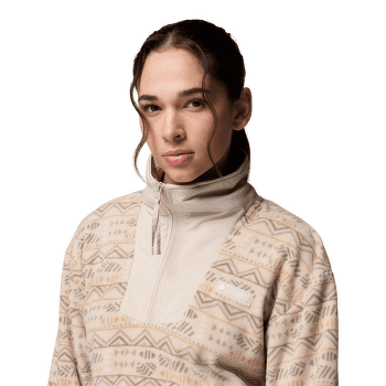 Mikina Columbia Sequoia Grove Printed Half Zip Women Dark Stone Horizons 278