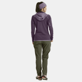 Bunda Ortovox FLEECE GRID HOODY WOMEN 54201 deep ocean