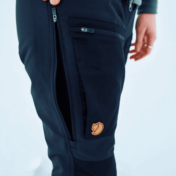 Kalhoty Fjällräven Keb Agile Winter Trousers Women Black