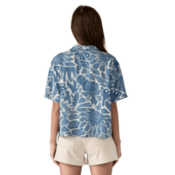 Košile krátký rukáv Patagonia Tidal Threads Shirt Wrasse: Pollinator Orange