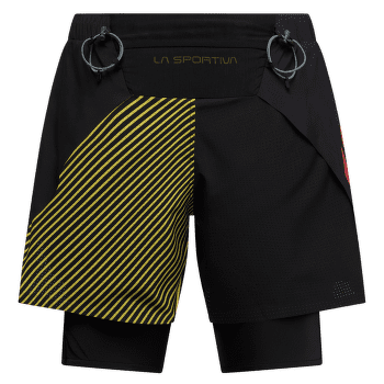 Kraťasy La Sportiva FLOW 5" SHORT Men Black/Yellow