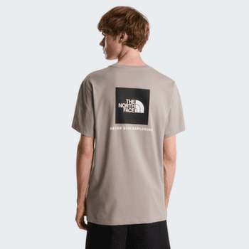 Tričko krátky rukáv The North Face Evolution Box NSE Regular Short Sleeve Men Khaki Stone