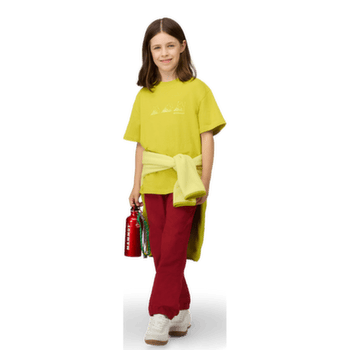 Nohavice Mammut CRAG CLIMBING PANTS KIDS 3818 dark mammut red