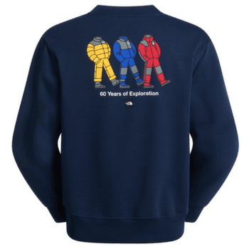 Mikina The North Face U TNF Celebration Relaxed Crew-Graphic Men SUMMIT NAVY