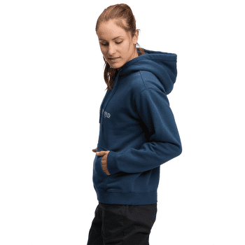 Mikina Black Diamond Heritage Wordmark Pullover Hoody Women Indigo