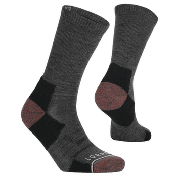 Ponožky Lorpen Merino Hike Light Crew Women 5775 WHALES GREY