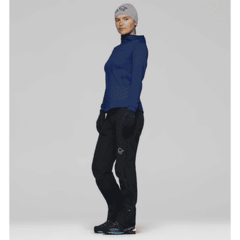 Bunda Norrona falketind warm2 stretch Hood Women Brittany Blue