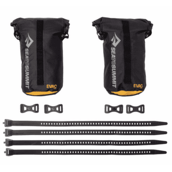 Vak Sea to Summit Evac Bikepack Dry Bag Set 2 Piece 3.7L Black-Black