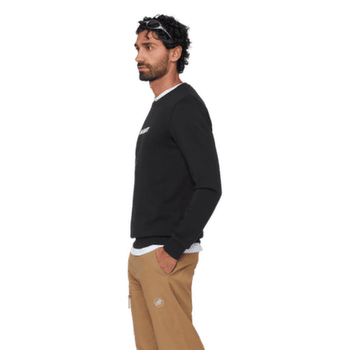 Pulóver Mammut MAMMUT CORE ML CREW NECK MEN LOGO 3818 dark mammut red