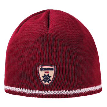 Čepice Kama AW54 Windstopper Knitted Hat red