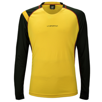 Tričko dlhý rukáv La Sportiva Hero Long Sleeve Men Black/Yellow (Black Yellow)