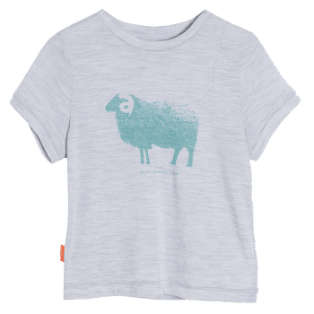 Tričko krátky rukáv Icebreaker Tech T Lite SS Merino Ram Blizzard HTHR IBANS_00002