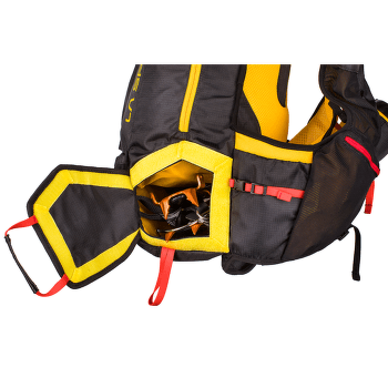 Batoh La Sportiva Course Backpack Black/Yellow_999100