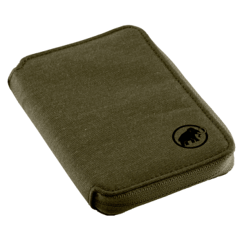 Peňaženka Mammut Zip Wallet Mélange Olive 4072