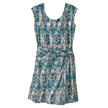 Šaty Patagonia Seabrook Twist Dress Women Furnai Floral: Neo Navy