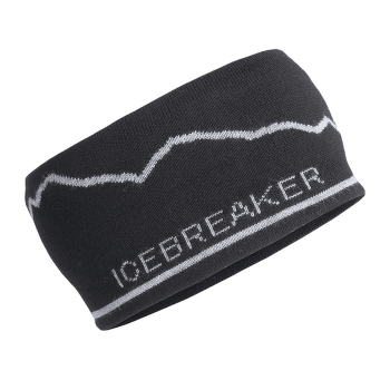 Čelenka Icebreaker Adult Icebreaker Headband Mt. Cook Black