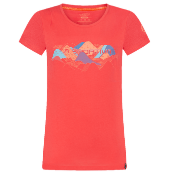 Triko krátký rukáv La Sportiva Hills T-Shirt Women Hibiscus