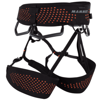 Sedák Mammut Comfort Fast Adjust Harness Men black-safety orange 00430