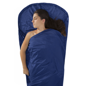 Vložka do spacáku Sea to Summit Silk-Cotton Mummy - Foot+Hood Navy Blue (NB)