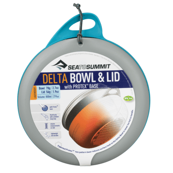 Miska Sea to Summit Delta Bowl with Lid Orange (OR)