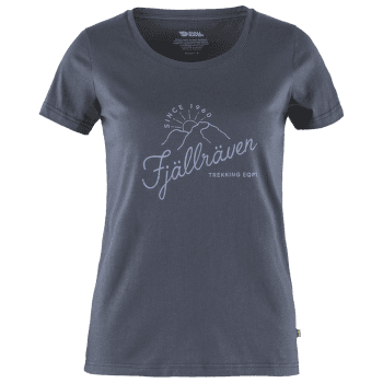 Triko krátký rukáv Fjällräven Sunrise T-shirt Women Navy
