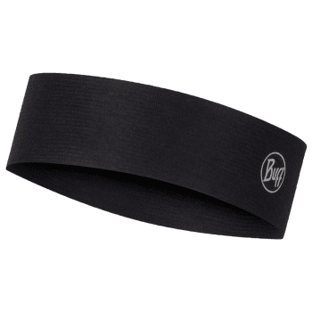 Čelenka Buff CoolNet UV+® Slim Headband R-Solid Black R-SOLID BLACK