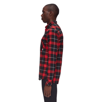 Košeľa dlhý rukáv Mammut Alvra Longsleeve Shirt Men 00093 black-magma