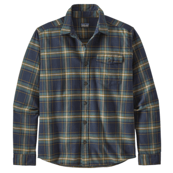 Košeľa dlhý rukáv Patagonia Lightweight Fjord Flannel Shirt Men Lawrence: New Navy