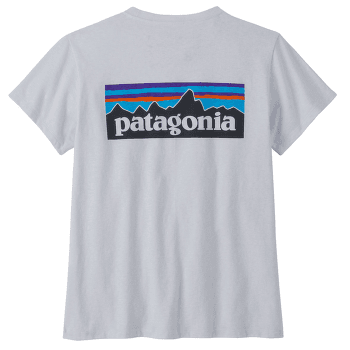 Triko krátký rukáv Patagonia P-6 Logo Responsibili-Tee Women White