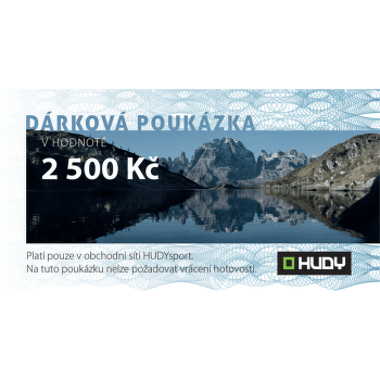 HUDY Dárková poukázka 2500 Kč