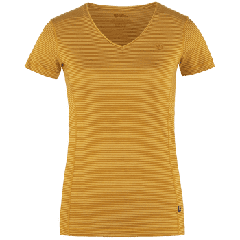 Triko krátký rukáv Fjällräven Abisko Cool T-Shirt Women Mustard Yellow