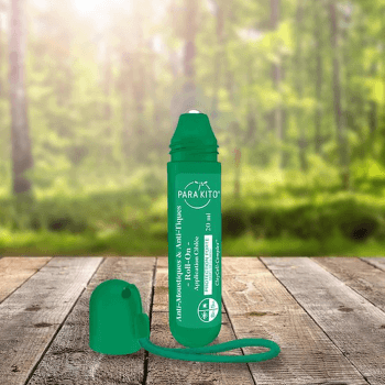 Repelent PARAKITO Roll-on pro silnou ochranu Zelená