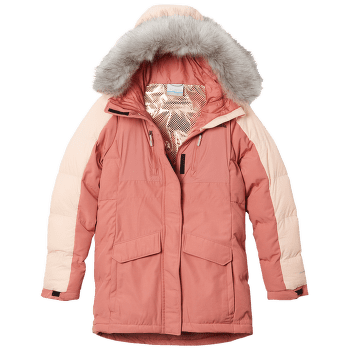 Parka Columbia Marquam Peak Fusion™ II Parka Girls Dark Coral, Pea 639