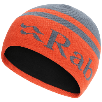 Čiapka Rab Logo Band Beanie Orion Blue/Red Grapefruit