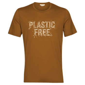 Tričko krátky rukáv Icebreaker Tech Lite II SS Tee Plastic Free Men CLOVE