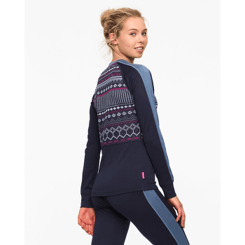 Triko dlouhý rukáv Kari Traa Tuva Longsleeve ROYAL