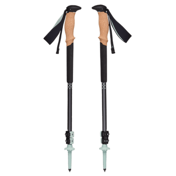 Hole Black Diamond PURSUIT TREKKING POLES Charcoal-Foam Green