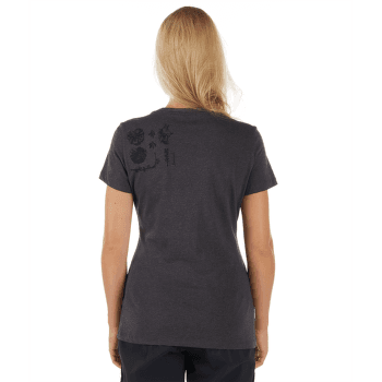 Triko Mammut Meteora T-Shirt Women Crimson melange