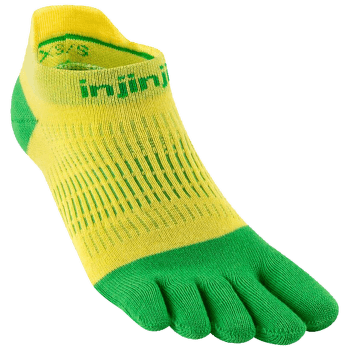 Ponožky Injinji Run Lightweight No-Show Women CITRUS