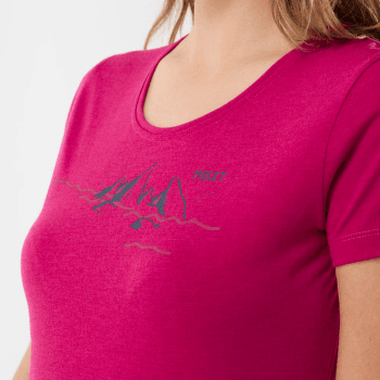 Triko krátký rukáv Millet Divino T-Shirt SS Women SAPHIR NEW