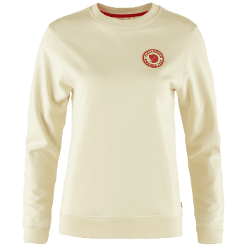 Sveter Fjällräven 1960 Logo Badge Sweater Women Chalk White
