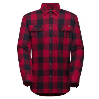 Košile dlouhý rukáv Mammut Tamaro Longsleeve Shirt Men blood red-black