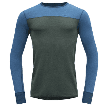 Triko dlouhý rukáv Devold Kvitegga Shirt Men 427C WOODS/BLUE