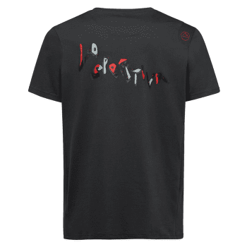 Tričko krátky rukáv La Sportiva BOULDER T-SHIRT Men Carbon/Cherry Tomato